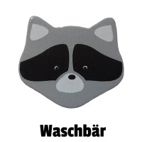 Waschbär klein